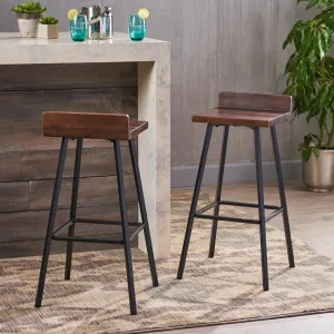 Indoor Bar Stools, Modern, Contemporary (Set of 2) - NH394703 bar stool, counter stool
