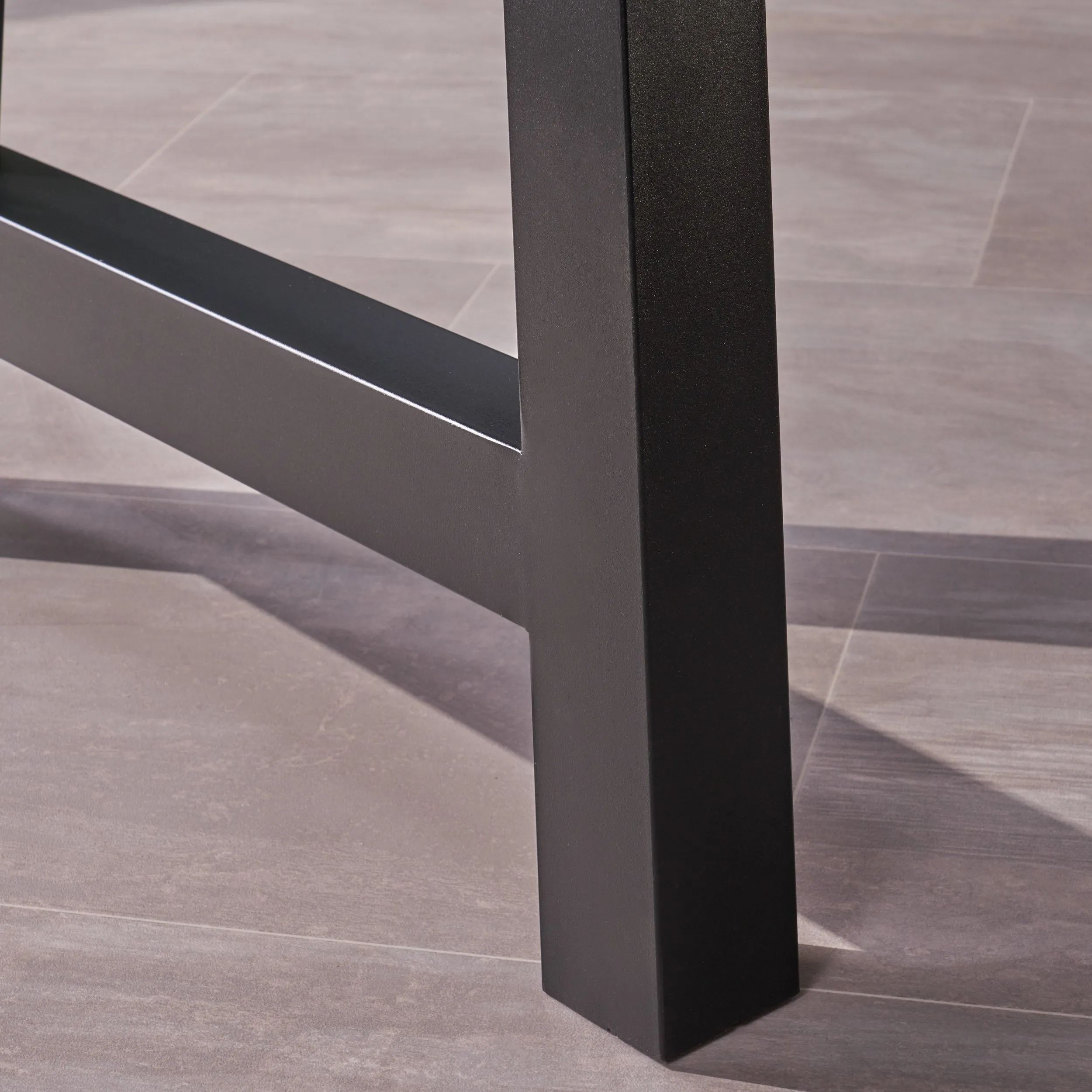 Indoor Light Weight Concrete Dining Table - NH628303