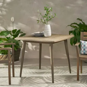 Indoor Square Acacia Wood Dining Table - NH294503 kitchen island table, dining furniture