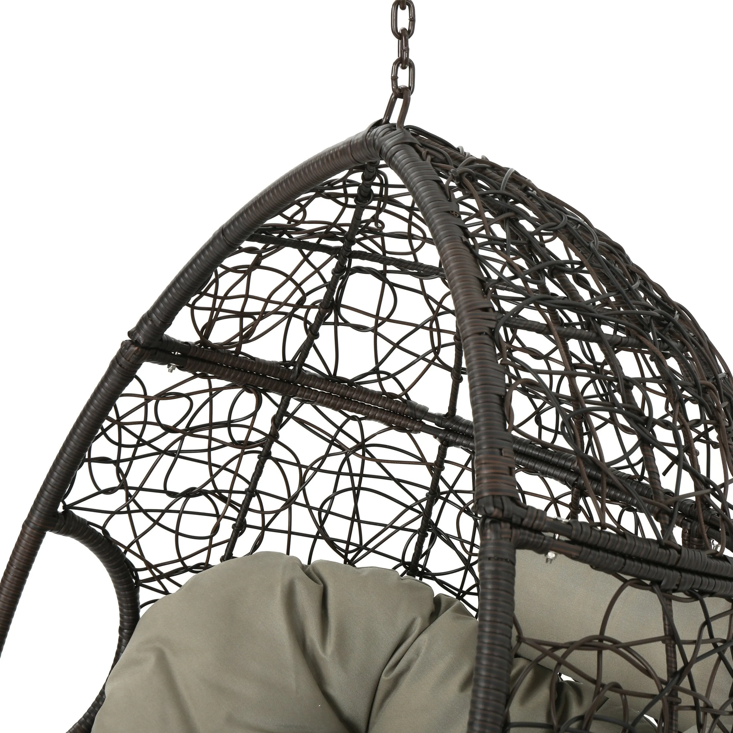 Indoor/Outdoor Hanging Teardrop / Egg Chair (Stand Not Included) - NH495213