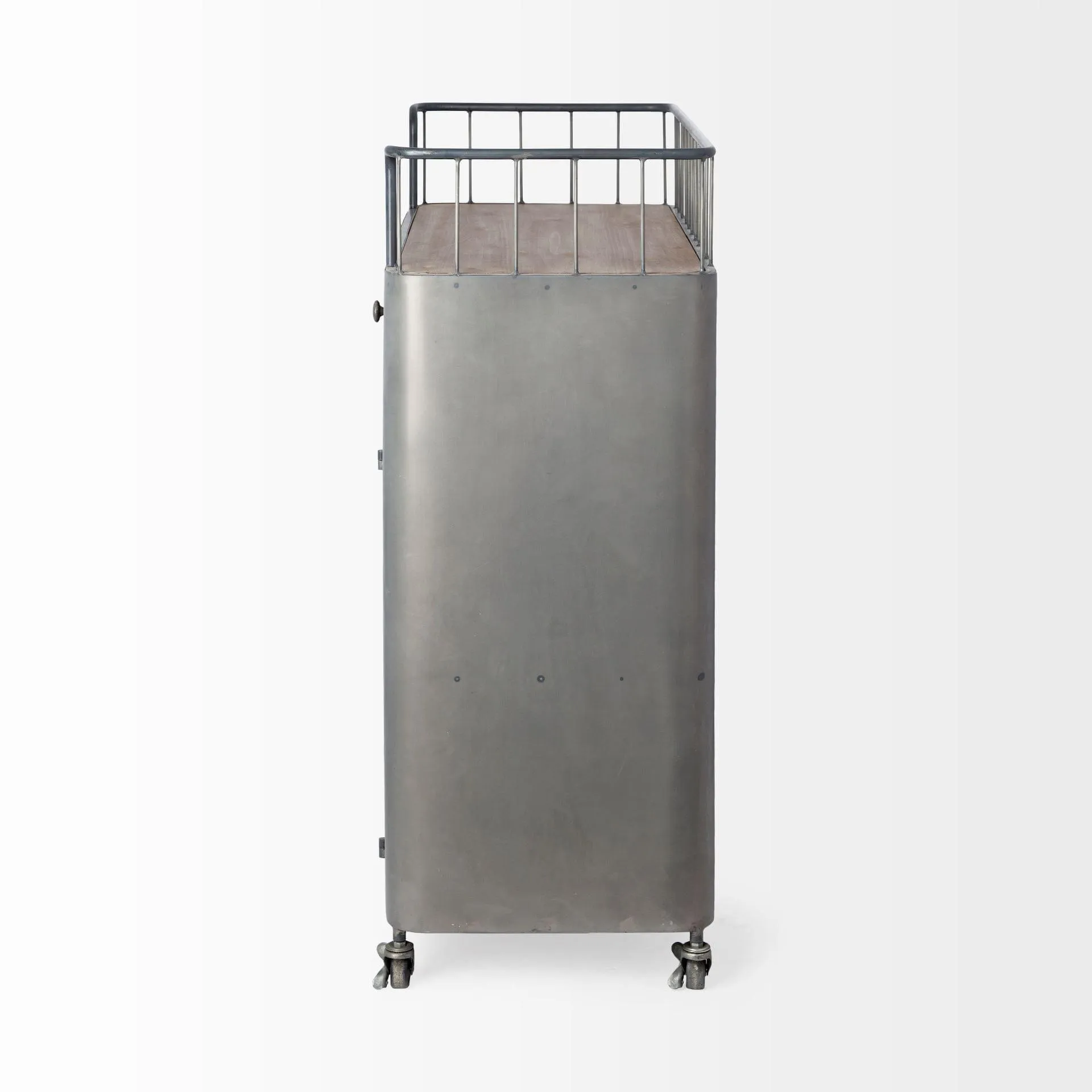 Industrial Bar Cart