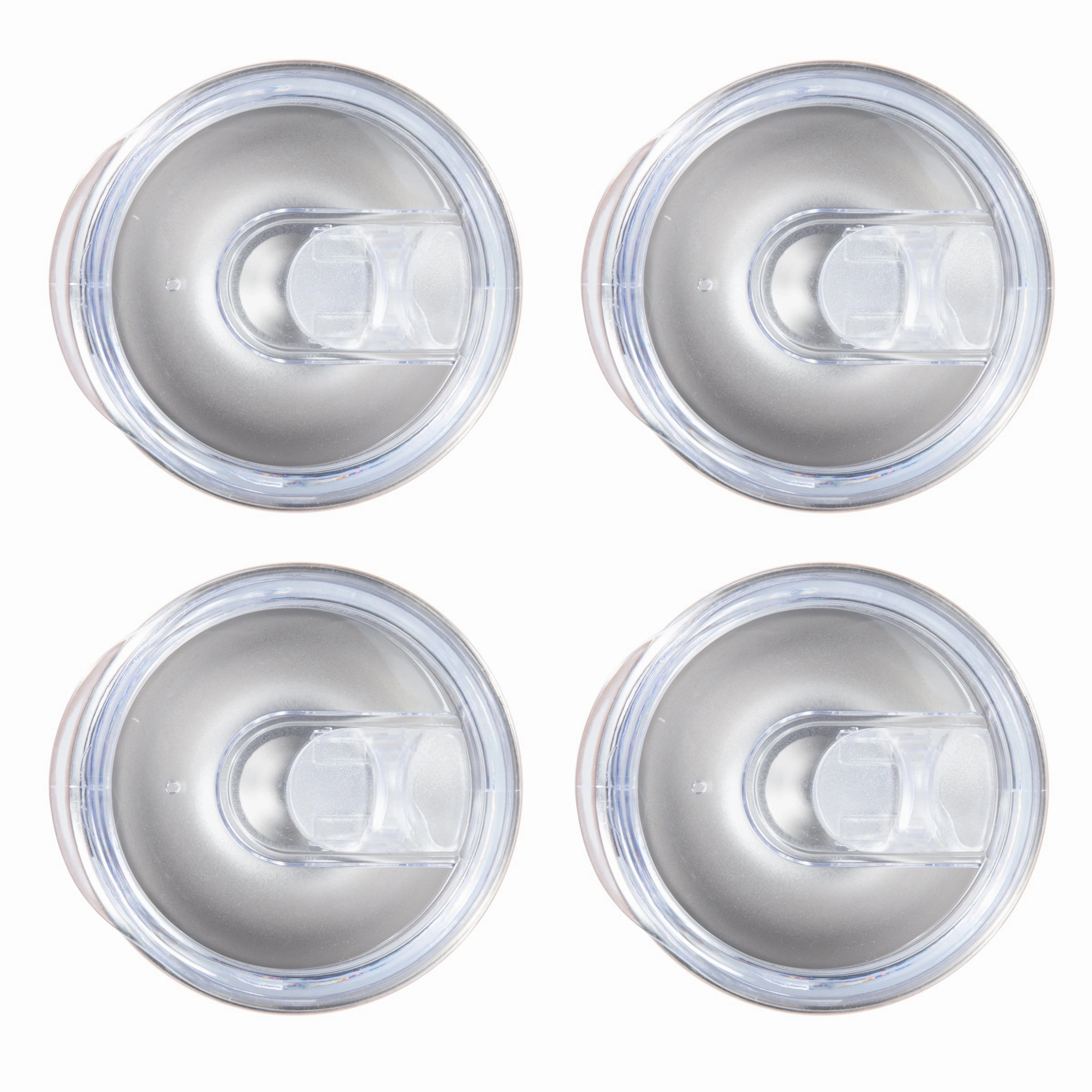 Insulated Woodgrain Wine Tumblers - Set Of 4
