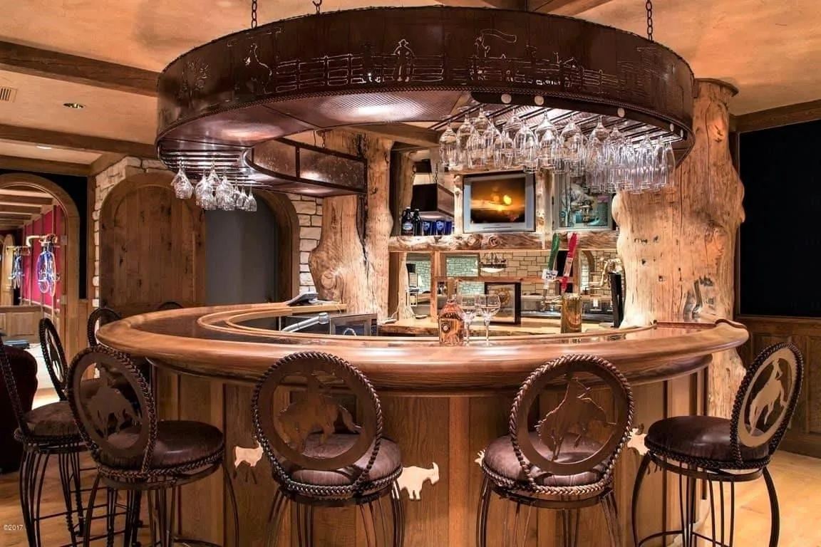Iron Bar Ranch Counter/Bar Stools