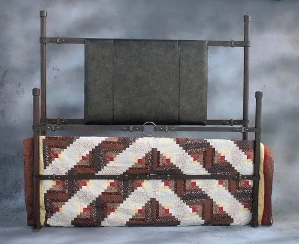 Iron Strap Western Bed
