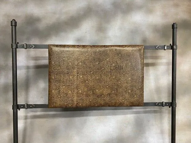 Iron Strap Western Bed