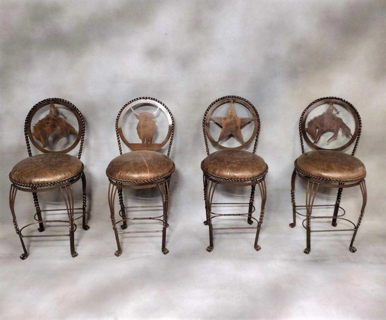 Iron Bar Ranch Counter/Bar Stools