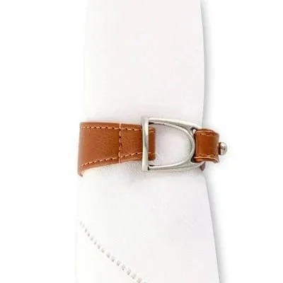Irons & Leathers Napkin Rings