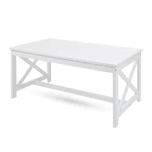 Ismus Outdoor Finished Acacia Wood Coffee Table coffee table, accent table