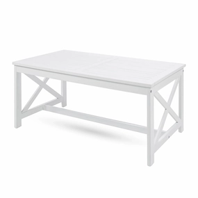 Ismus Outdoor Finished Acacia Wood Coffee Table coffee table, accent table