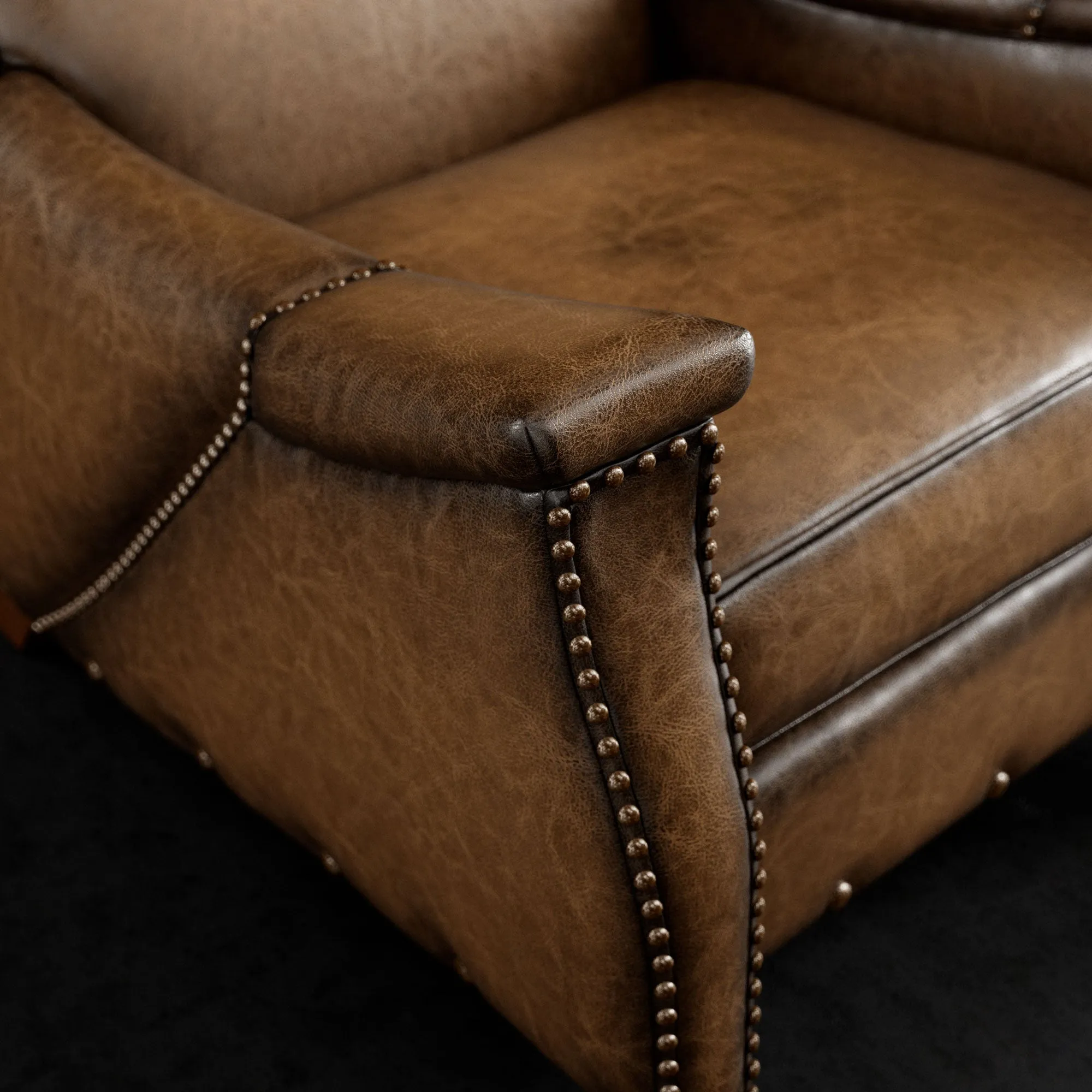 Jaquie Leather Lounge Chair