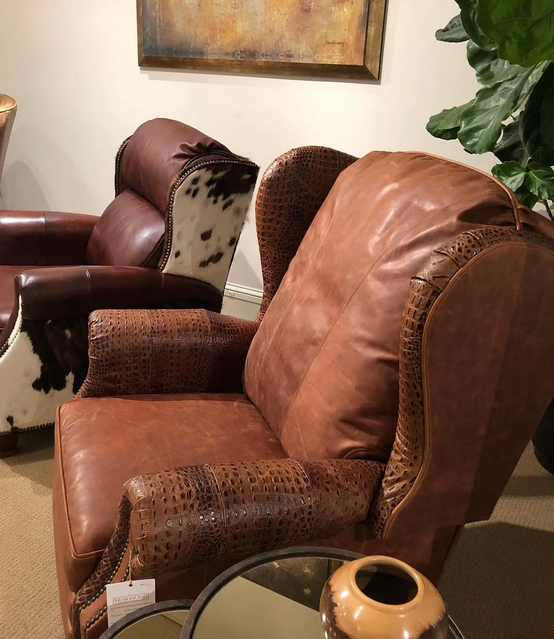 Jersey Western Leather Recliner