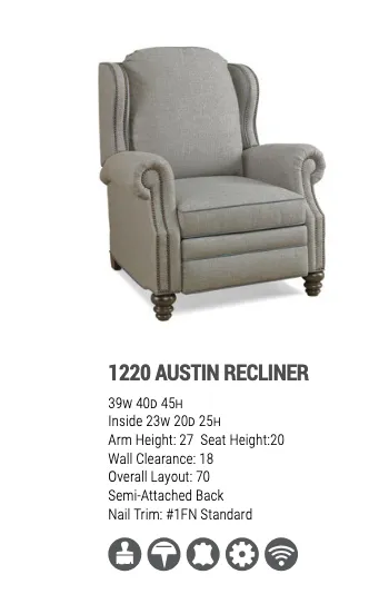 Jersey Western Leather Recliner