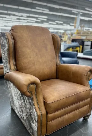 Jersey Western Leather Recliner gaming chair, computer chair