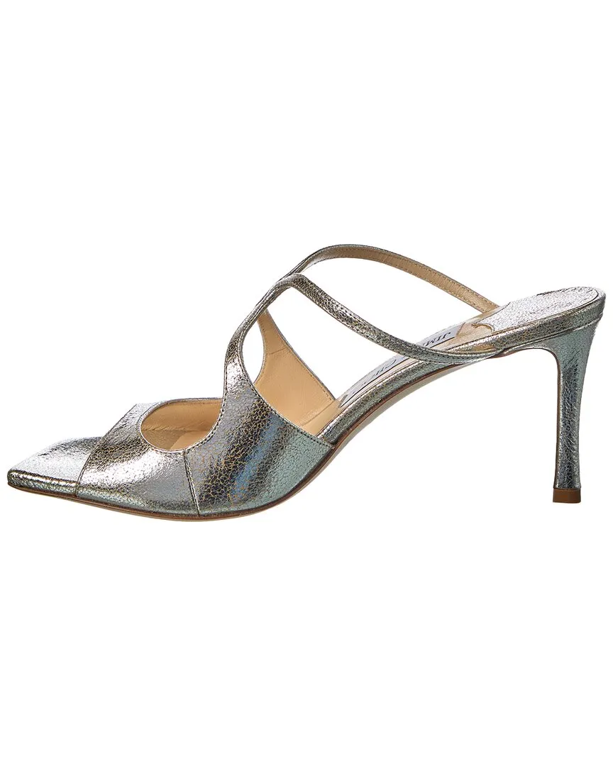 Jimmy Choo Anise 75 Glitter Leather Sandal Shoes_Jimmy-Choo