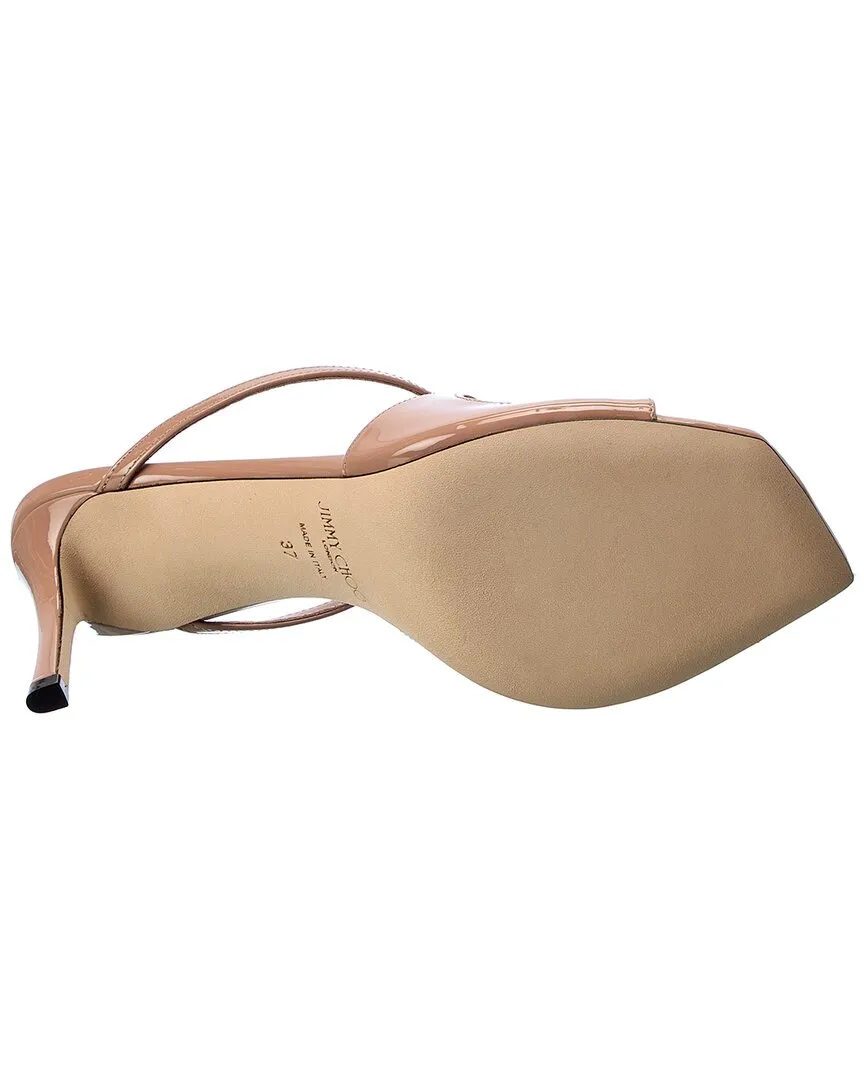 Jimmy Choo Anise 75 Patent Sandal Shoes_Jimmy-Choo