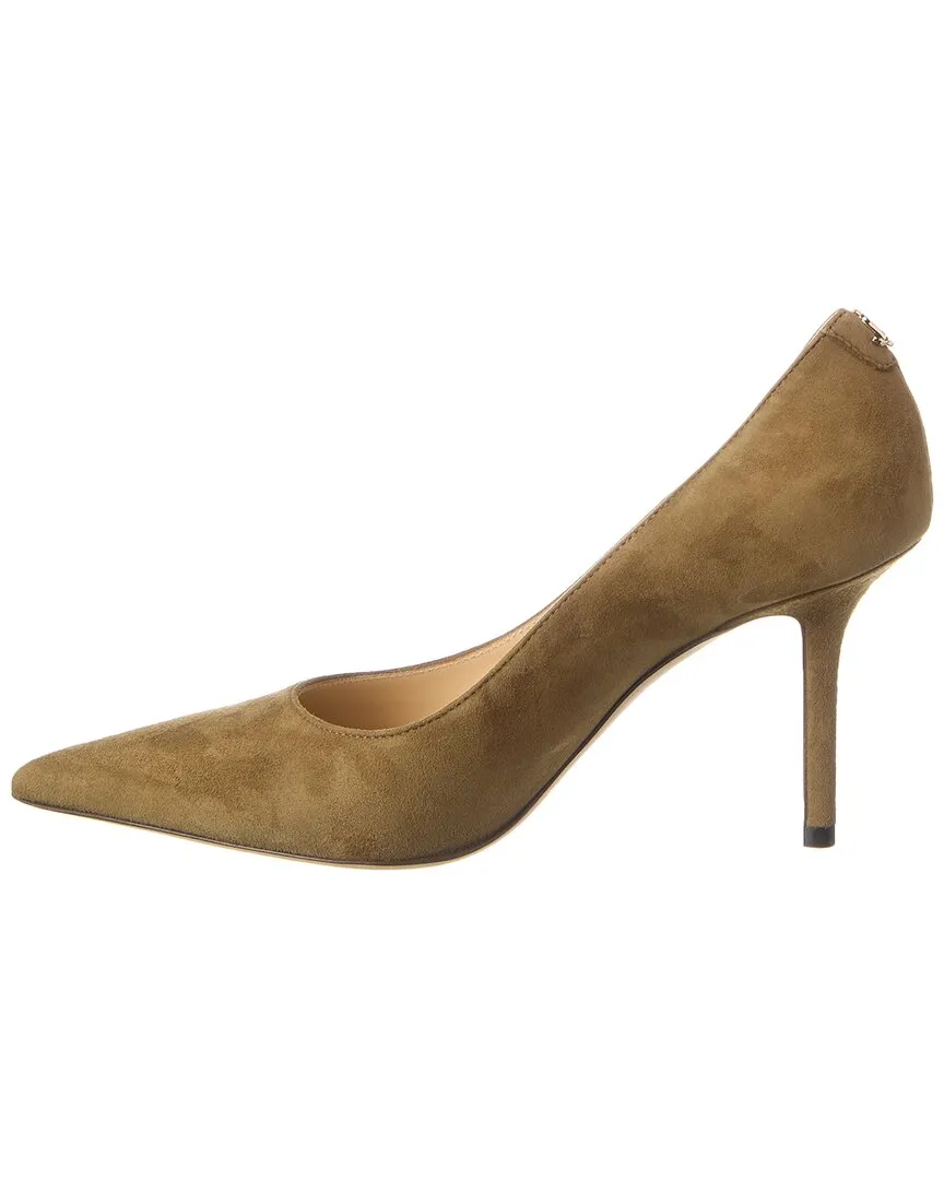 Jimmy Choo Love 85 Suede Pump Shoes_Jimmy-Choo