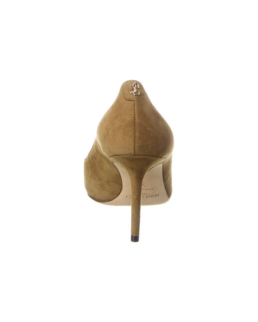 Jimmy Choo Love 85 Suede Pump Shoes_Jimmy-Choo