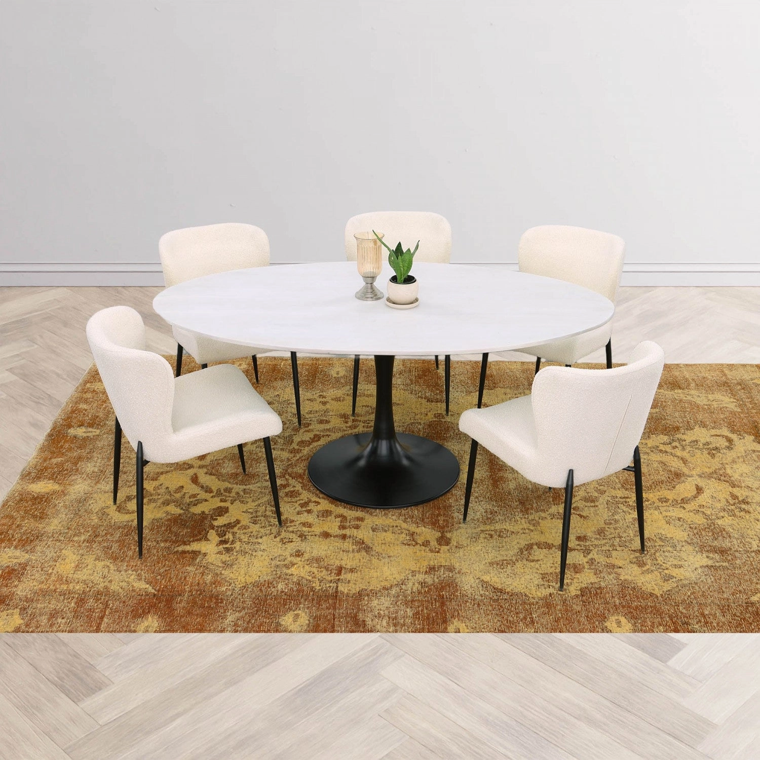 Jorlen Dining Chair - Cream
