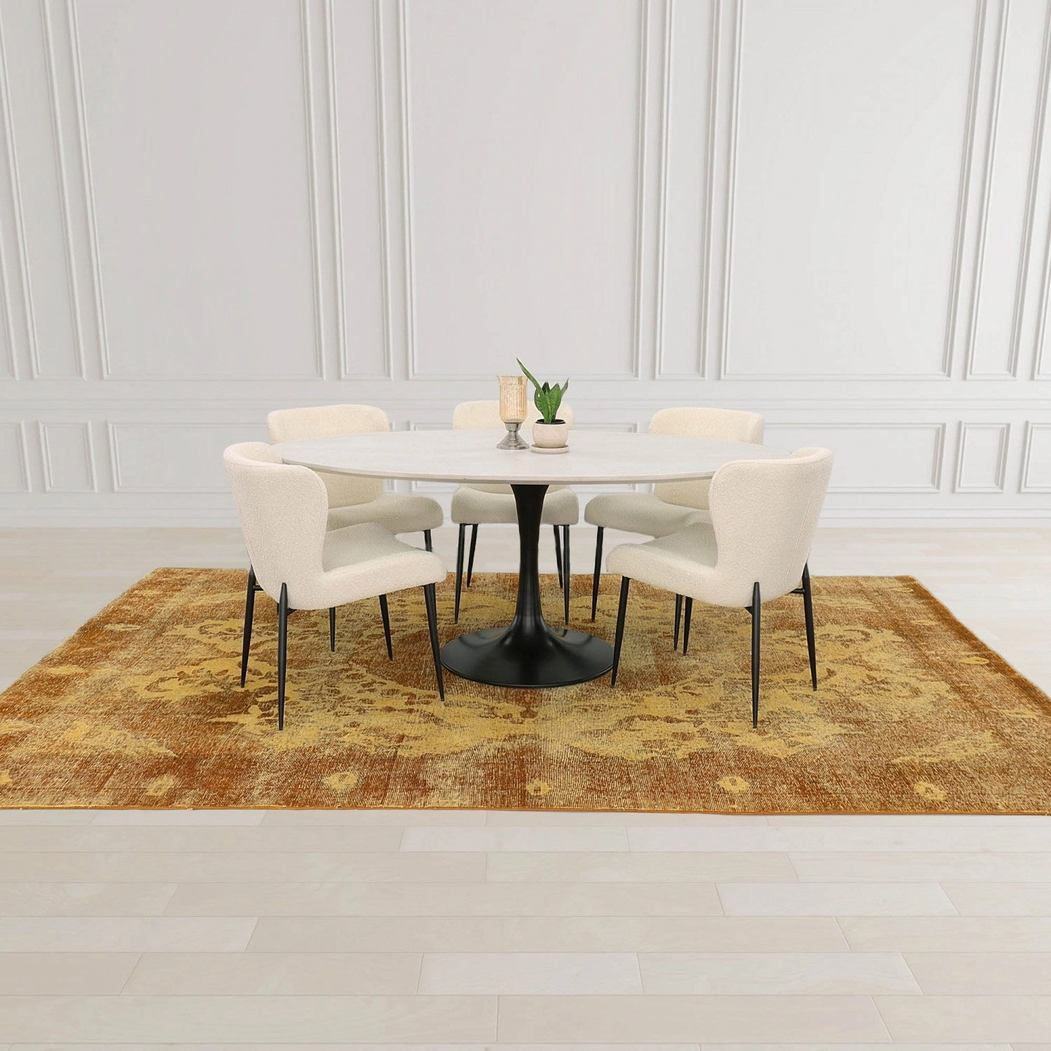 Jorlen Dining Chair - Cream