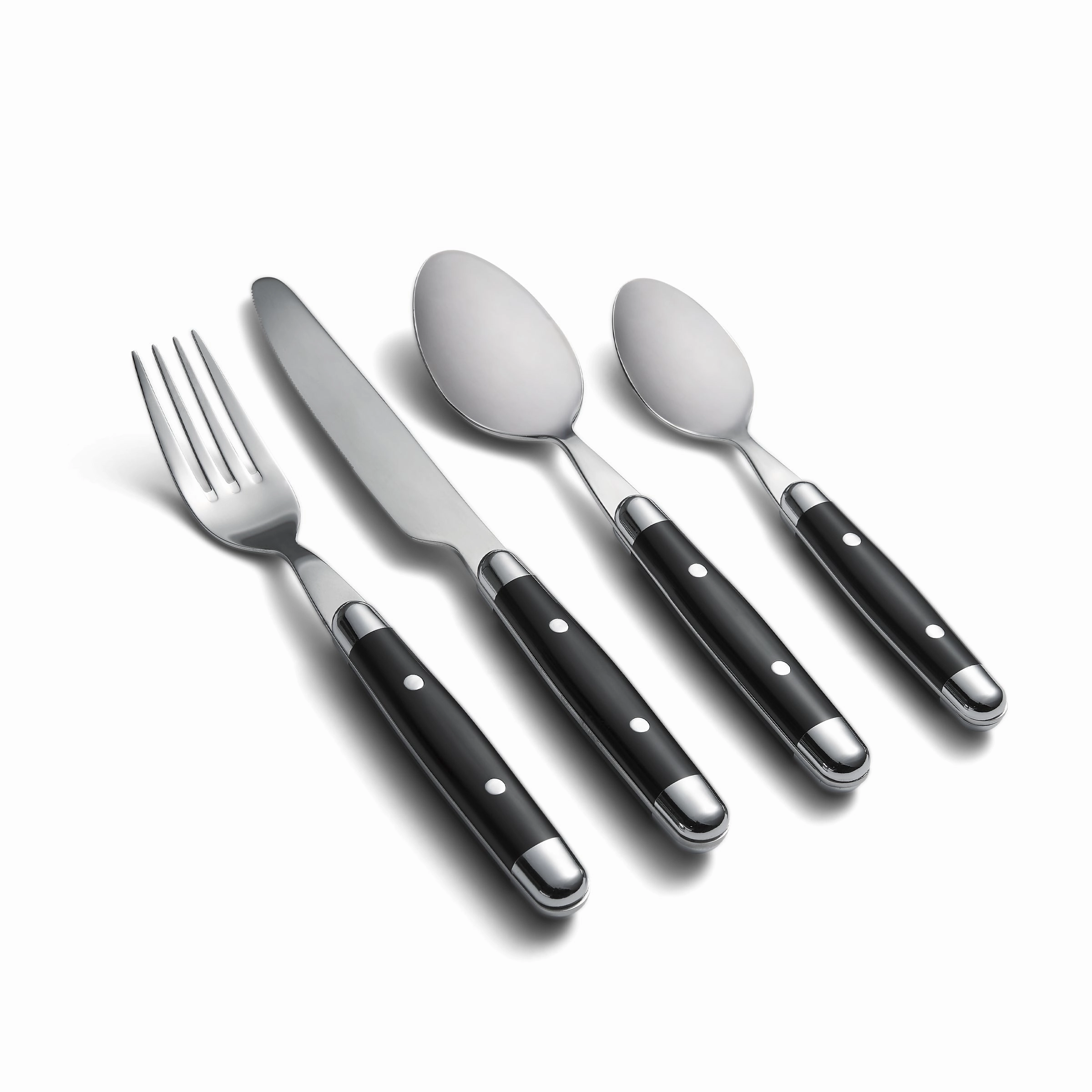 Jubilee Black 16 Piece Flatware Set