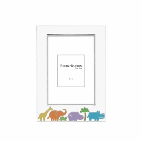 Jungle Parade Silverplate 4" x 6" Frame