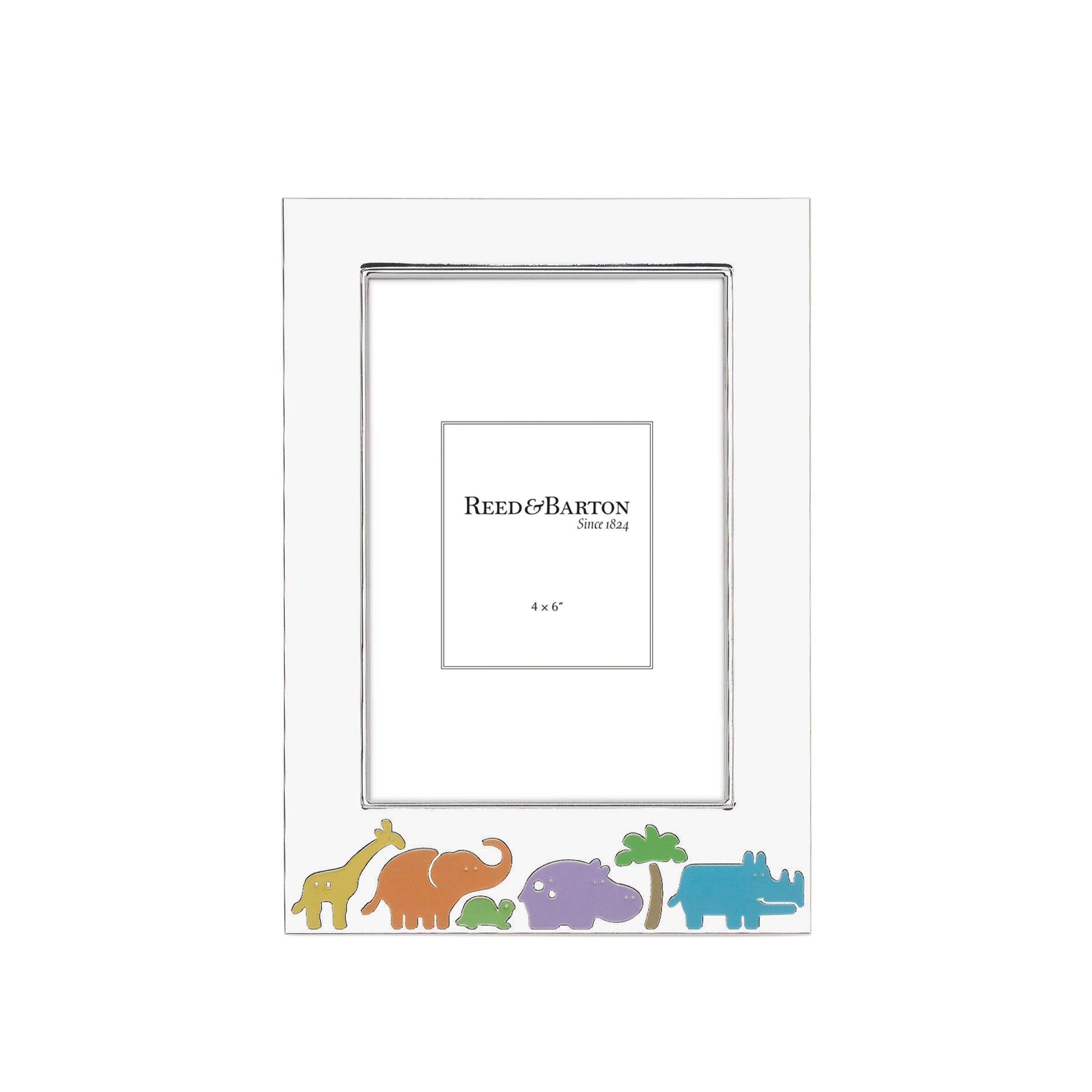 Jungle Parade Silverplate 4" x 6" Frame