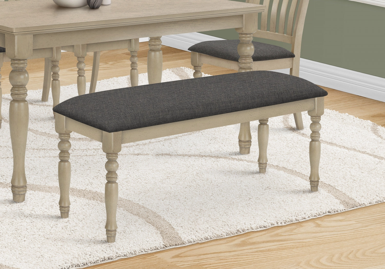 Kesta Bench - Antique Grey