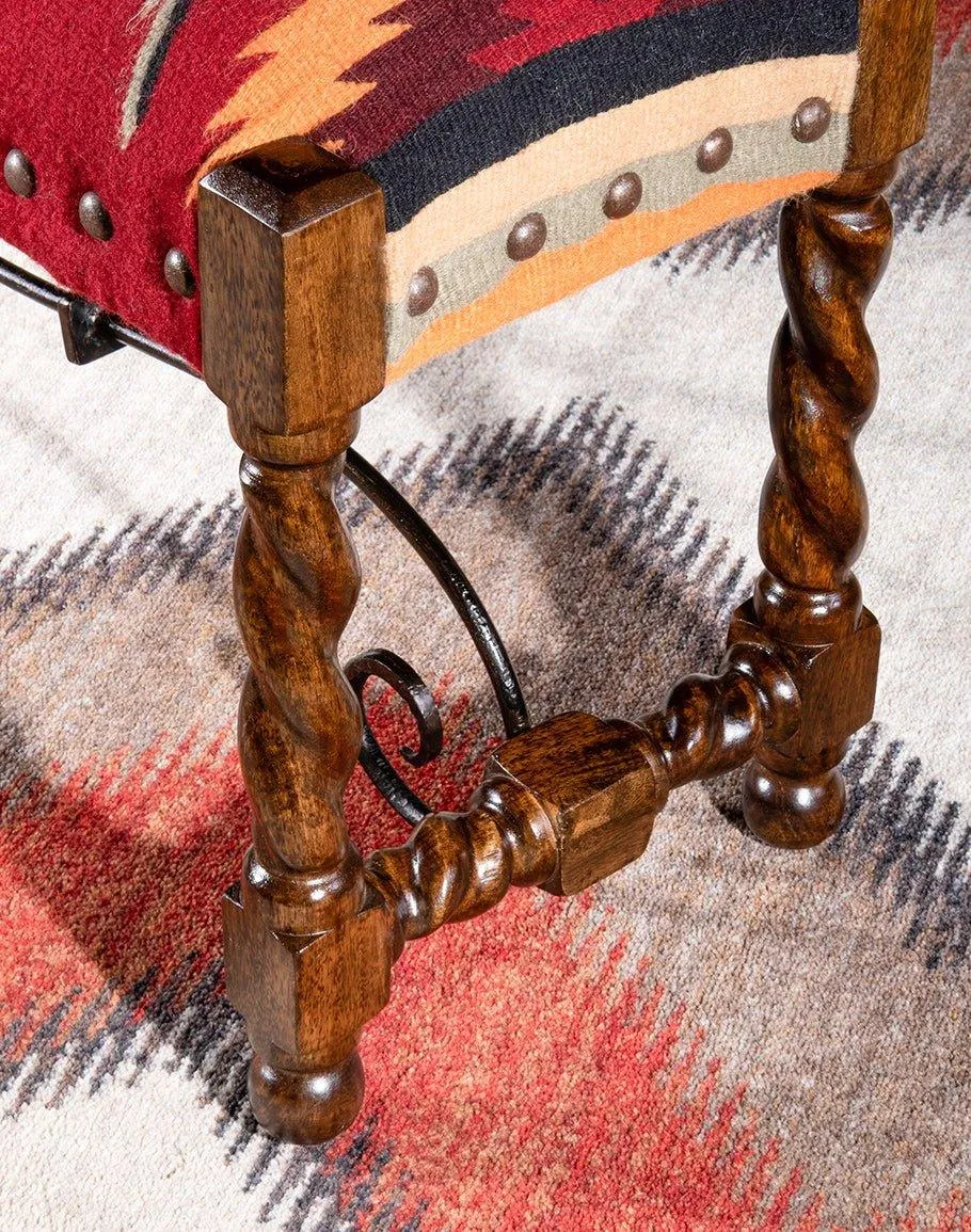 Kilim Upholstered Bench