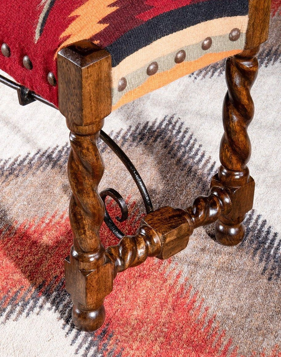 Kilim Upholstered Bench