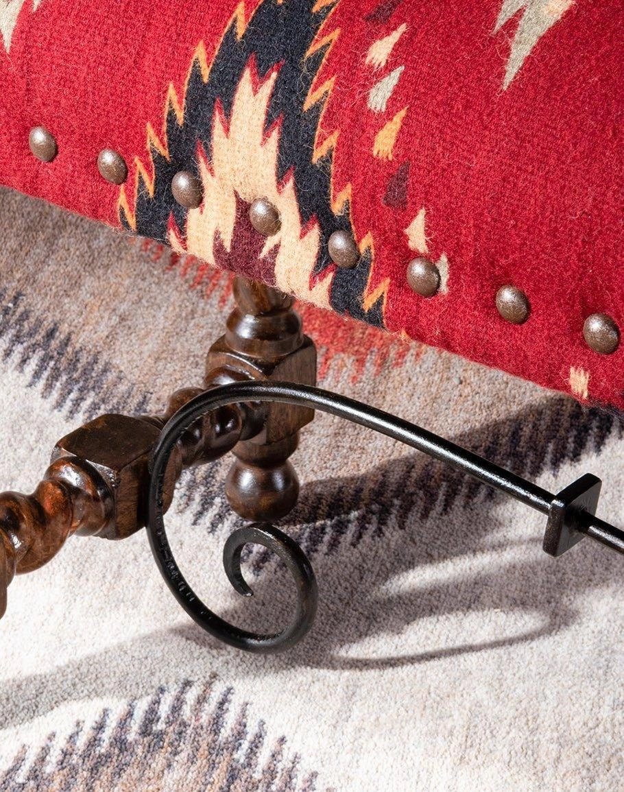 Kilim Upholstered Bench