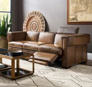 King Cowboy Leather Sofa with Power Recline gaming chair, computer chair