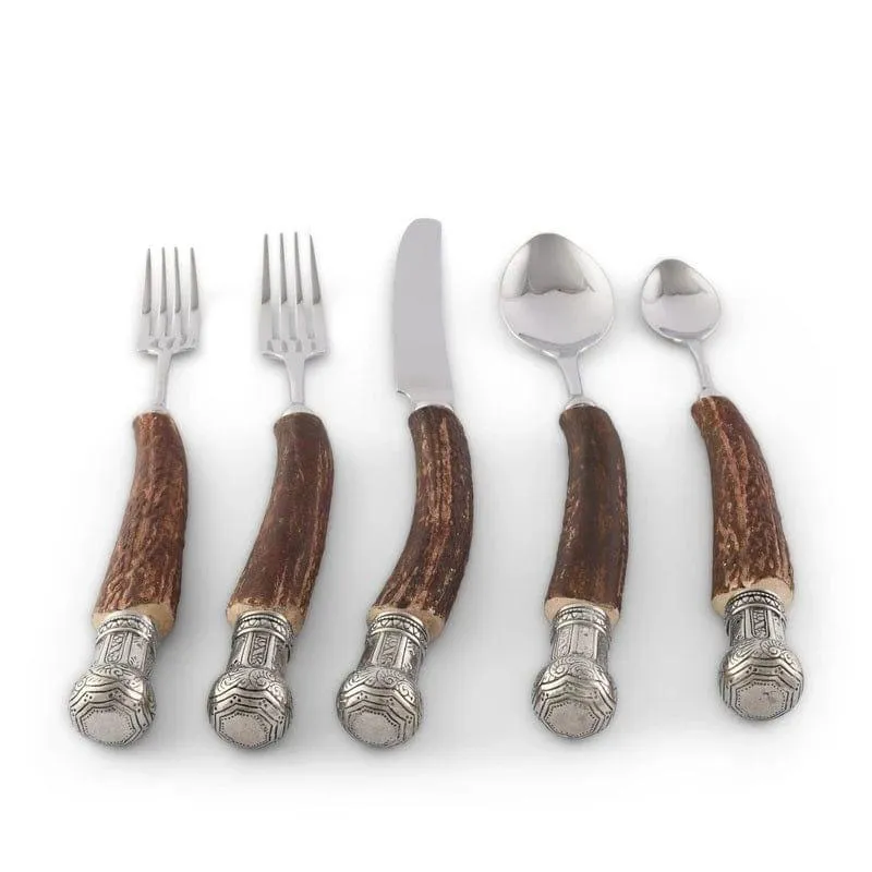 King Crown Antler Silverware