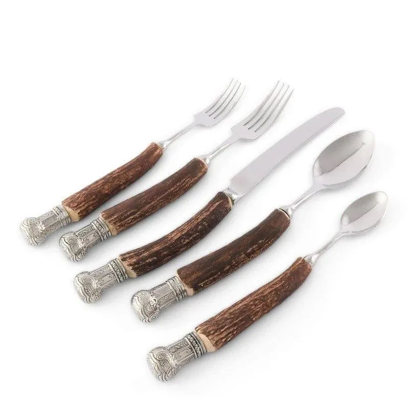 King Crown Antler Silverware