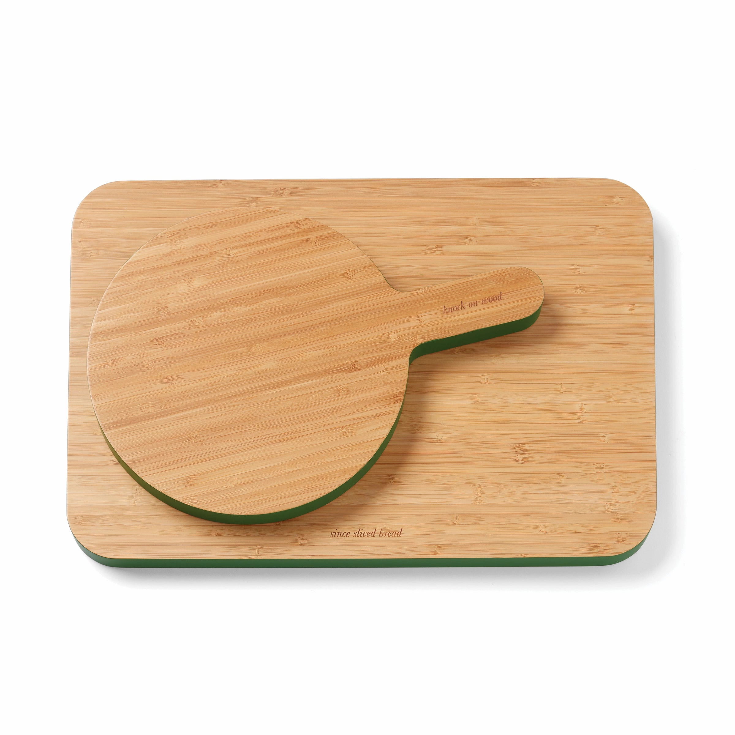 Knock On Wood 2-Piece Cutting Board Set