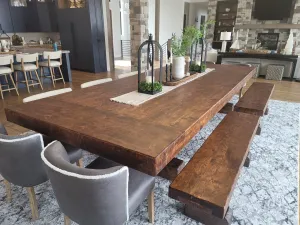 Knotty Alder Wood Rustic Dining Tables gaming chair, computer chair