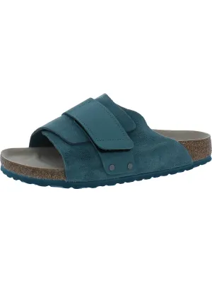 Kyoto Womens Suede Cork Slide Sandals