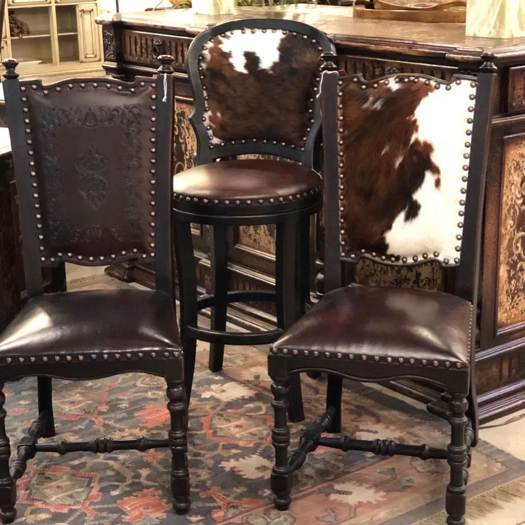 La Casa Peruvian Leather Dining Chair