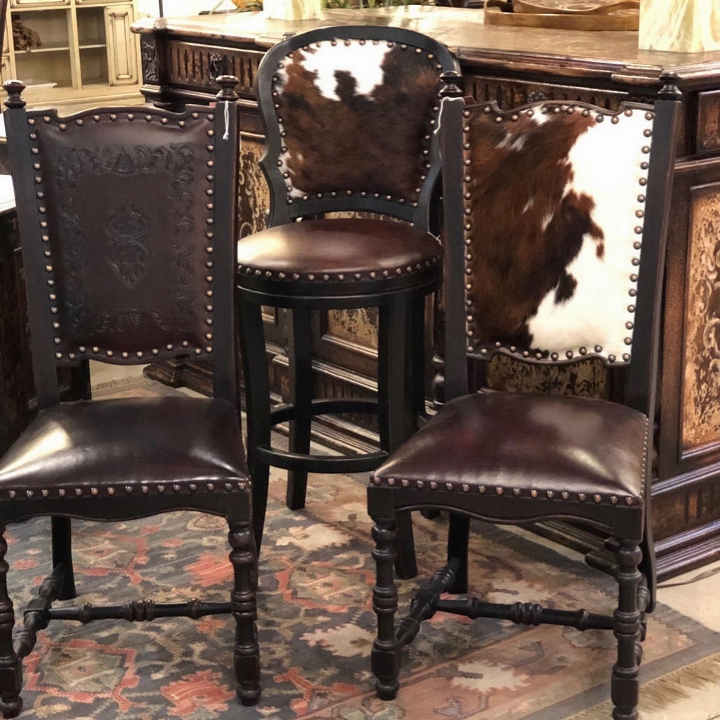 La Casa Peruvian Leather Dining Chair