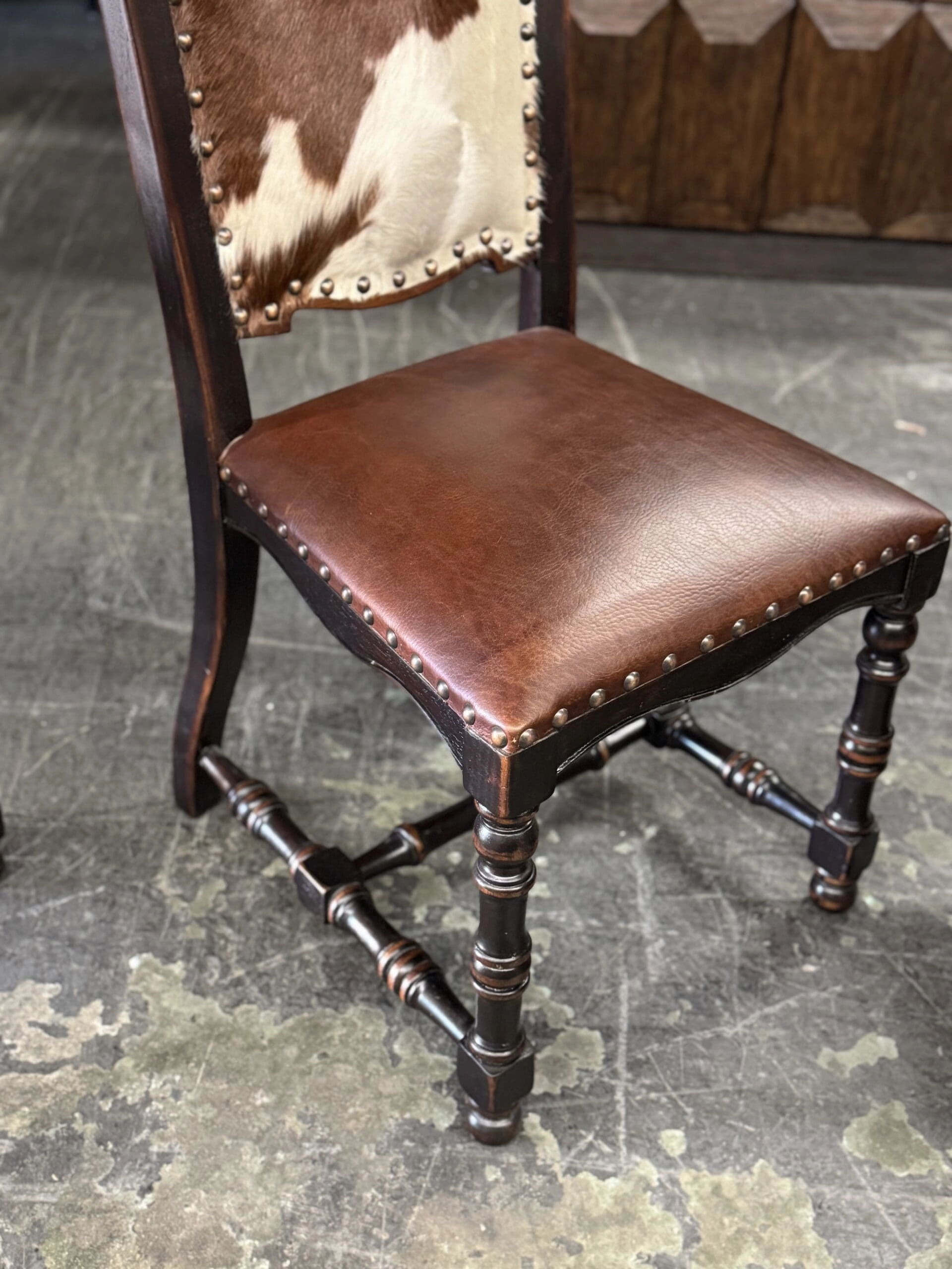La Casa Peruvian Leather Dining Chair