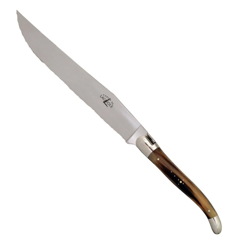 Laguiole Bread Knife Horn Tip Handle - Shiny Finish toilet seat cover, slow close seat