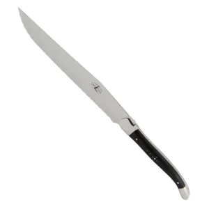 Laguiole Dark Horn Tip Bread Knife - Shiny Finish toilet seat cover, slow close seat