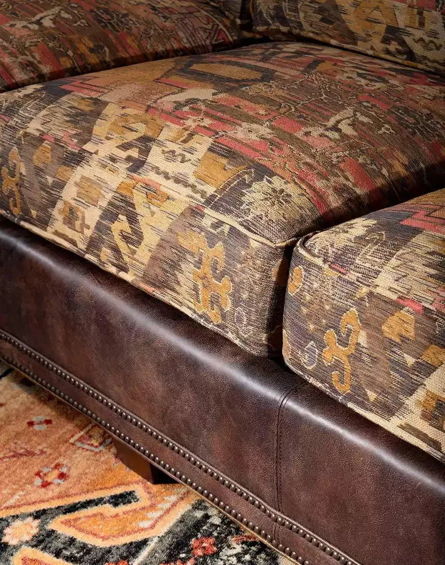 Lakota Fabric Southwestern Sofa