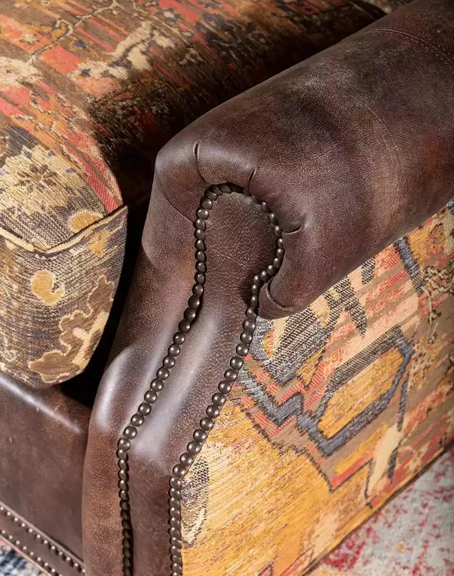 Lakota Fabric Southwestern Sofa