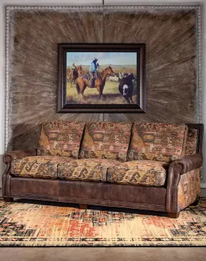 Lakota Fabric Southwestern Sofa gaming chair, computer chair