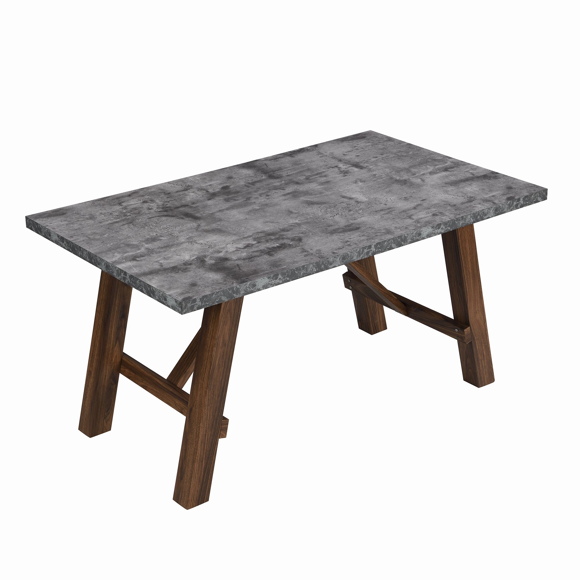 Lambeth Concrete effect 150cm Dining Table