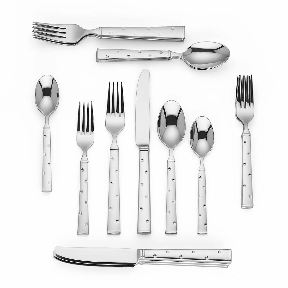 Larabee Dot 20 Piece Flatware Set
