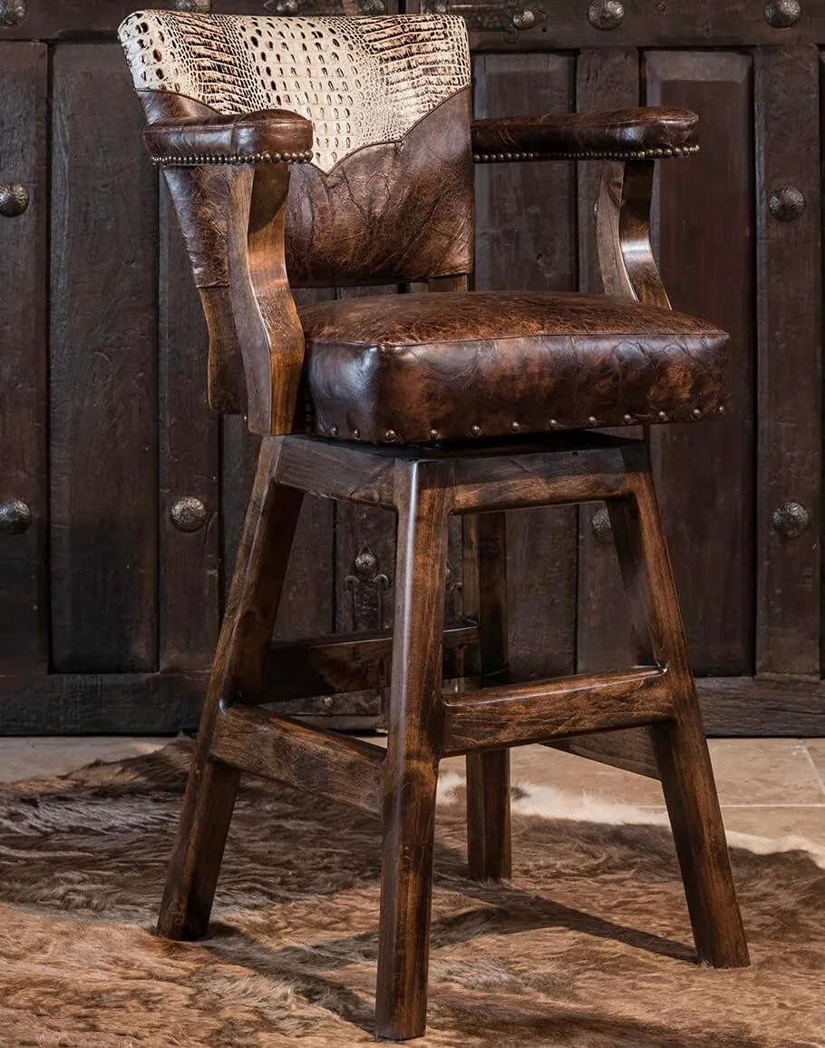 Laramie Western Swivel Bar Chair gaming chair, computer chair