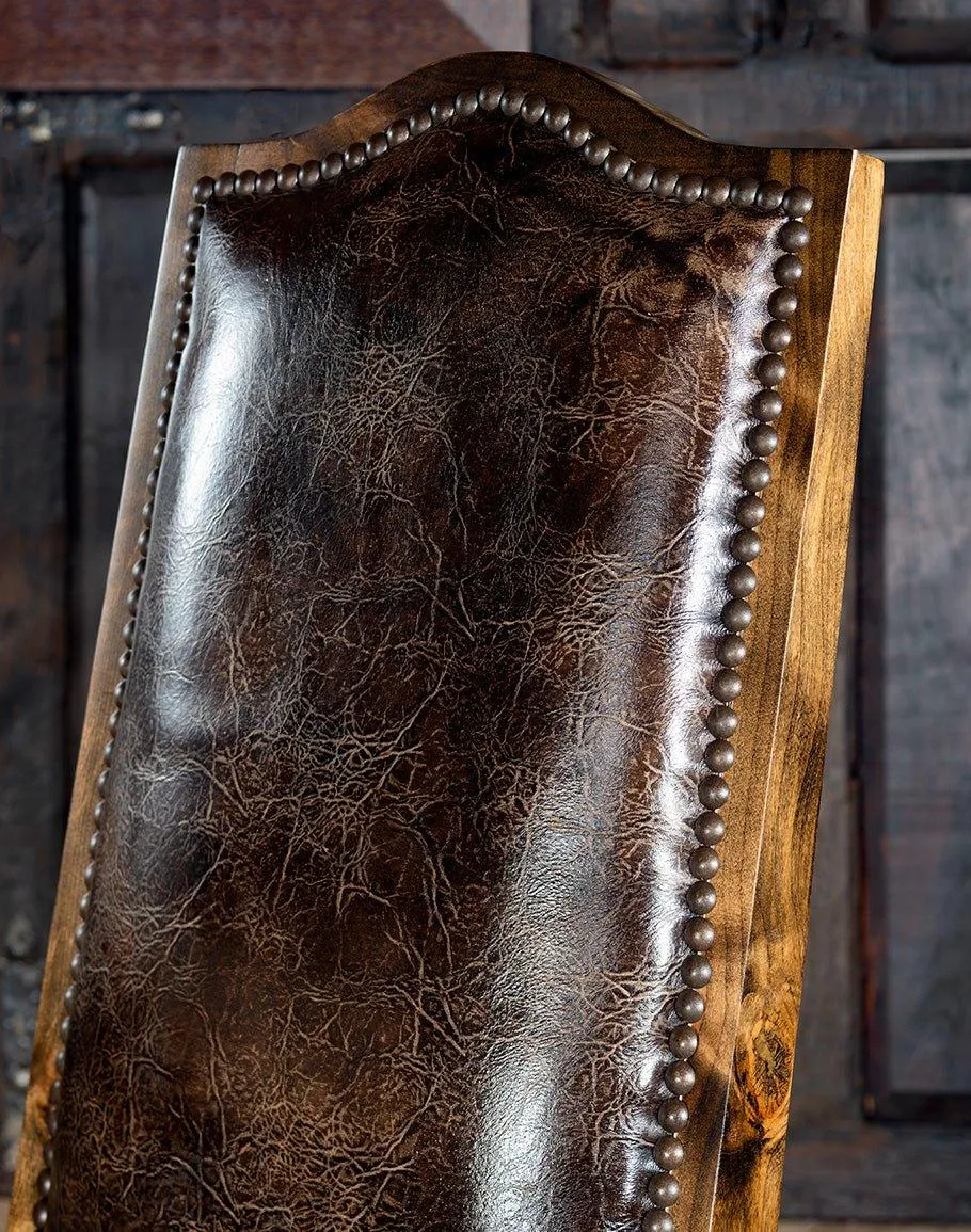 Leather & Axis Hide Side Chair