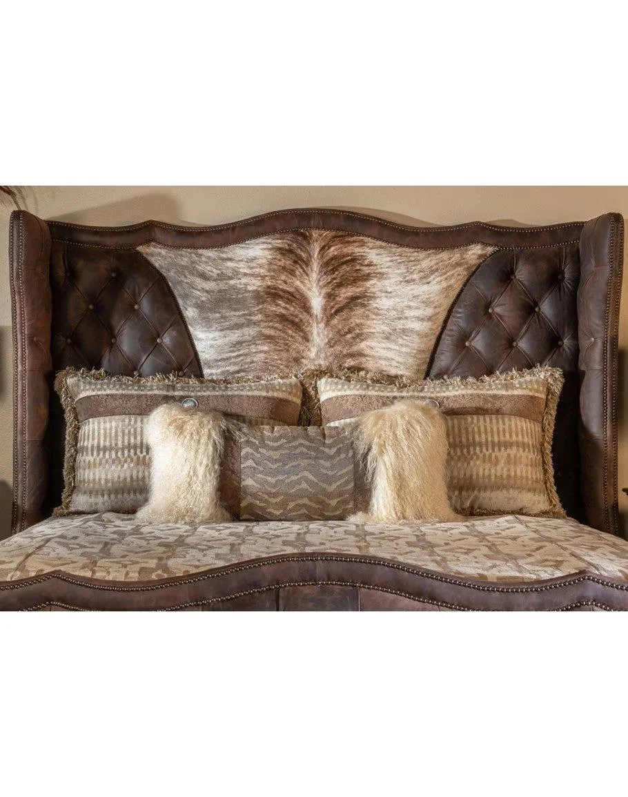 Leather & Cowhide Western Bed