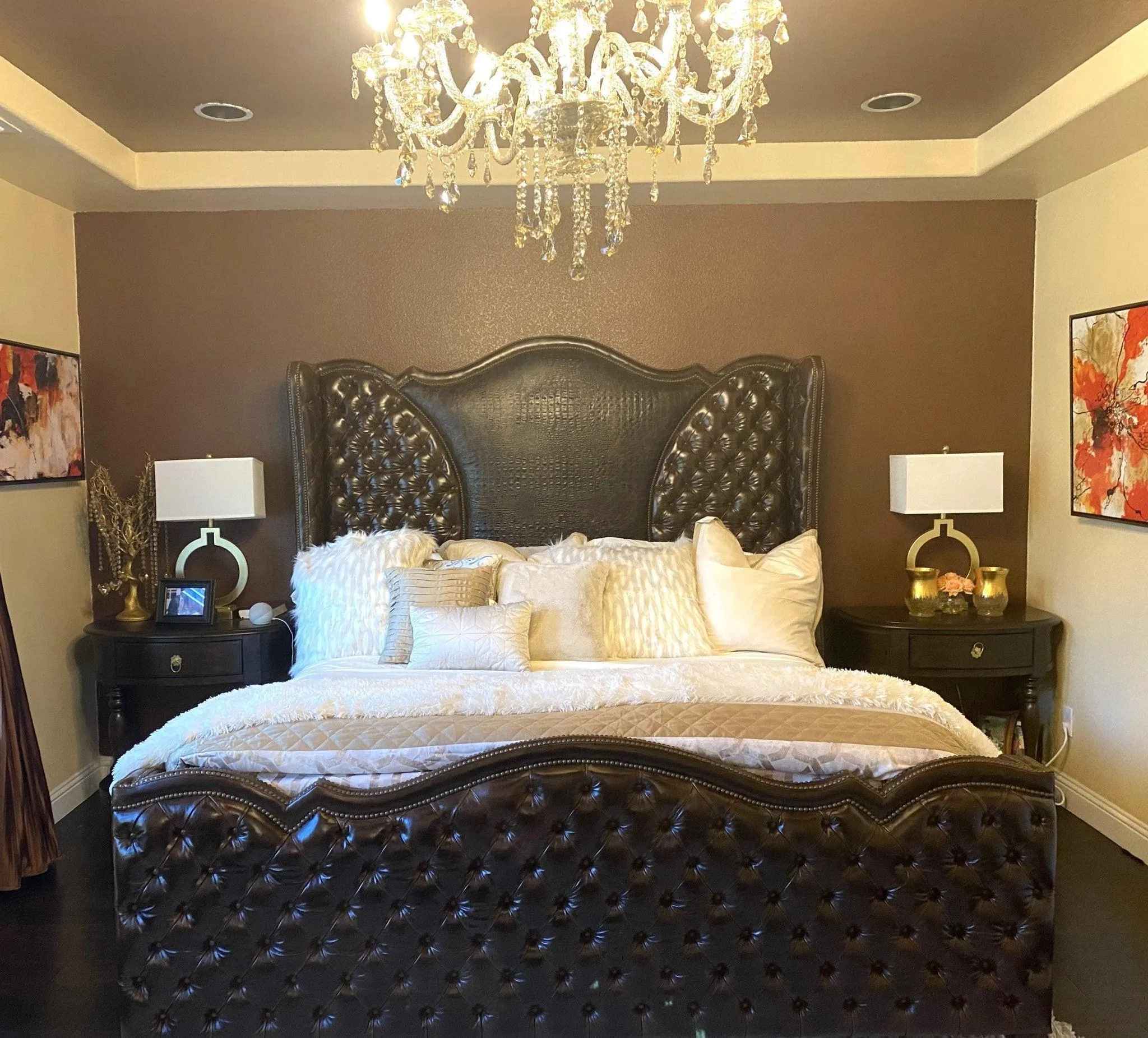 Leather & Cowhide Western Bed